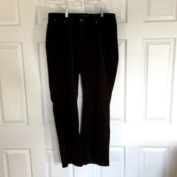 Talbots Pants - Talbots brown cord pants 14W